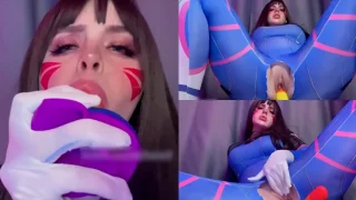 Bokep Cosplayer Dva Overwatch Meki Sempit Colmek